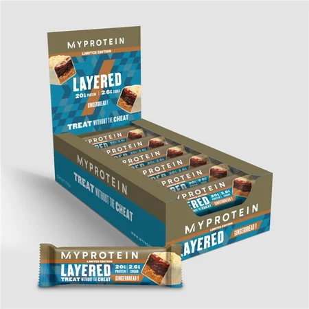 6 Layer Proteinriegel — Lebkuchen