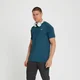 MP Herren Velocity T-Shirt mit kurzen Ärmeln – Blue Wing Teal