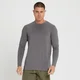 MP Herren Velocity Ultra Langarm-Top – Kieselgrau