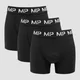 MP Herren technische Boxershorts (3er-Pack) – Schwarz