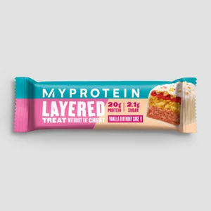 6 Layer Proteinriegel — Erdbeere - Flavour Vanilla Birthday Cake