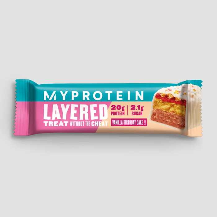 6 Layer Proteinriegel — Erdbeere