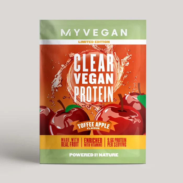 Clear Vegan Protein – Geschmacksrichtung Toffee Apple