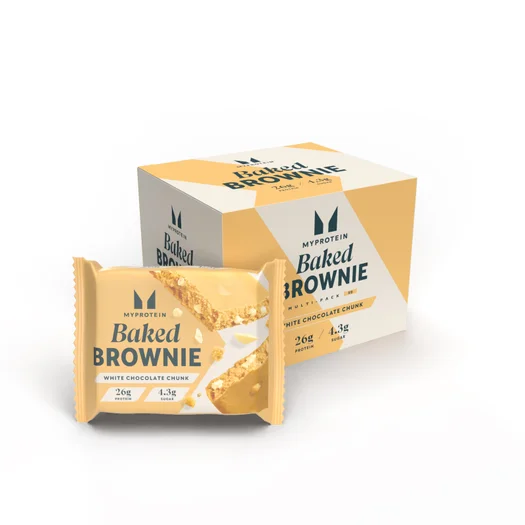Protein Brownie - 6 x 75g - White Chocolate Chunk