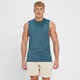 MP Herren Rest Day Tanktop mit tiefem Armausschnitt – Blaugrau