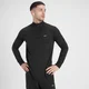 MP Herren Velocity Top mit 1/4-Reißverschluss — Schwarz