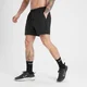 MP Herren Velocity Ultra 2-in-1-Shorts – Schwarz