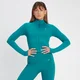 MP Damen Tempo Ultra Crop-Jacke – Deep Lagoon