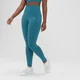 MP Damen Composure Nahtlose Leggings – Blaugrün