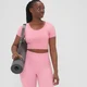 MP Damen Tempo Nahtloses Croptop – Blütenrosa