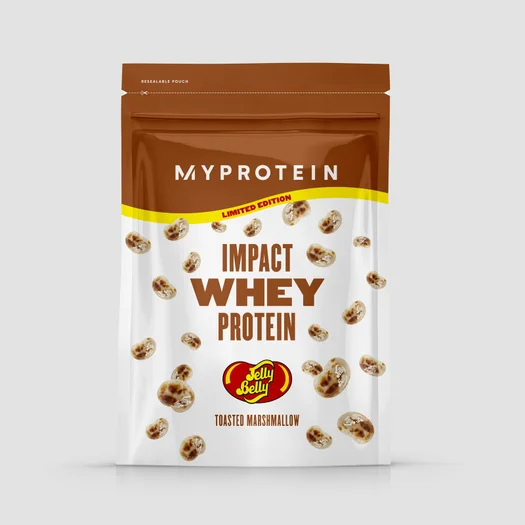 Impact Whey Protein – Jelly Belly® Edition - 40Portionen - Flambierte Marshmallow