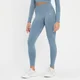 MP Shape Nahtlose Leggings für Damen – Steinblau