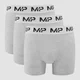 MP Herren Boxershorts (3er-Pack) Hellgrau/Weiß