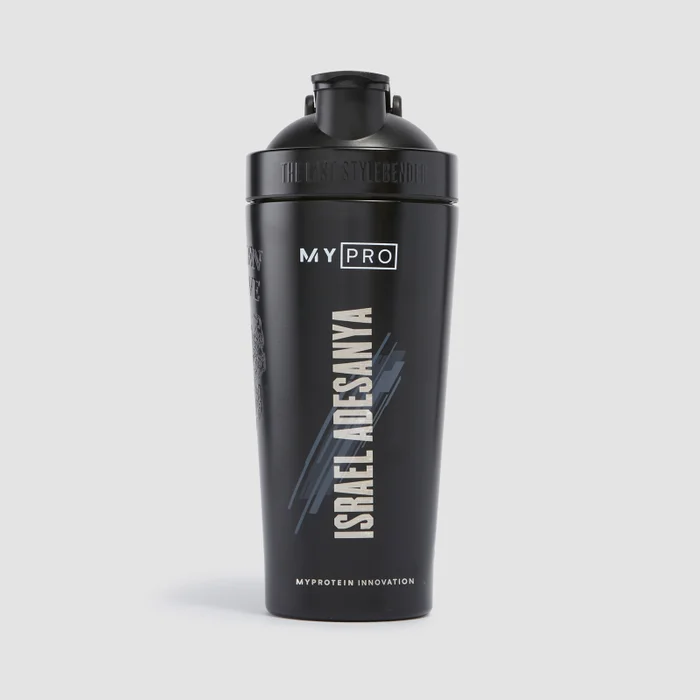 MyPro x Israel Adesanya Metall-Shaker – Schwarz