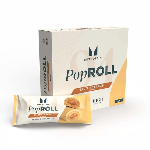 Pop Rolls - 6 x 27g - Gesalzenes Karamell
