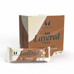 Lean Layered Proteinriegel - Flavour Chocolate and Cookie Dough
