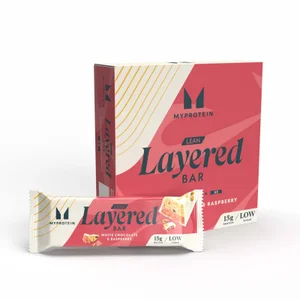 Lean Layered Proteinriegel - Flavour White Chocolate and Raspberry