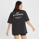 MP Damen Heritage T-Shirt – Gewaschenes Schwarz
