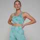 MP Damen Shape Seamless Sport-BH – Rauchblaue Batik