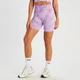 MP Damen Shape Nahtlose Radlerhose – Lila Batik