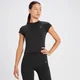 MP Damen Tempo Basics Kurzarm-T-Shirt – Schwarz