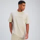 MP Herren Rest Day Oversized T-Shirt – Leinwandgrau