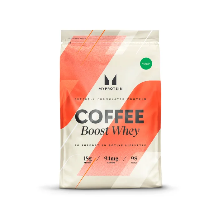 Coffee Boost Whey – Geschmacksrichtung Pistazie