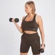 MP Damen Shape Nahtloser Sport-BH – Kaffee
