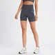 MP Damen Shape Nahtlose Radlerhose – Grafit