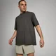 MP Herren Tempo Verwaschenes Oversize-T-Shirt – Verwaschenes Schwarz