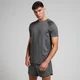 MP Herren Tempo Kurzarm-T-Shirt – Dunkle Schattierung