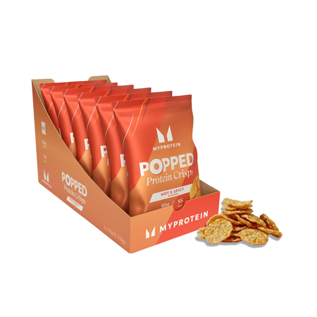 Gepuffte Protein Crisps - Hot & Spicy