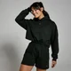 MP Damen Lifestyle robuster Cropped Kapuzenpullover – Schwarz