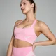 MP Damen Tempo Ultra Geometric Nahtloser Sport-BH – Blütenrosa