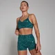MP Damen Tempo Abstract Sport-BH – Dunkles Marineblau
