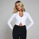 MP Damen Tempo Crop-Jacke – Weiß