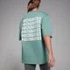 MP Damen Tempo Fortschritt-T-Shirt – Gittermuster