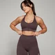 MP Damen Studio Nahtloser BH – Dunkles Mokka