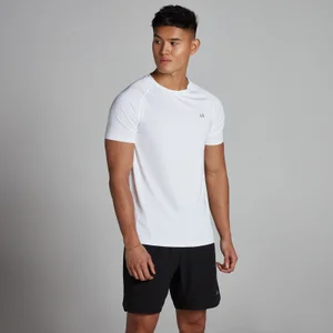 MP Herren Training Kurzarm-T-Shirt – Weiß - Size S