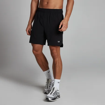 MP Herren 2-in-1-Trainingsshorts — Schwarz