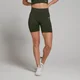 MP Damen Shape Nahtlose Radlerhose — Waldgrün