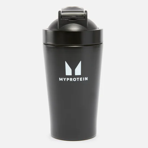 Myprotein Kleiner recycelter Metall-Shaker – Schwarz