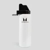 Myprotein Hybrid Wasserflasche – Transparent/Schwarz
