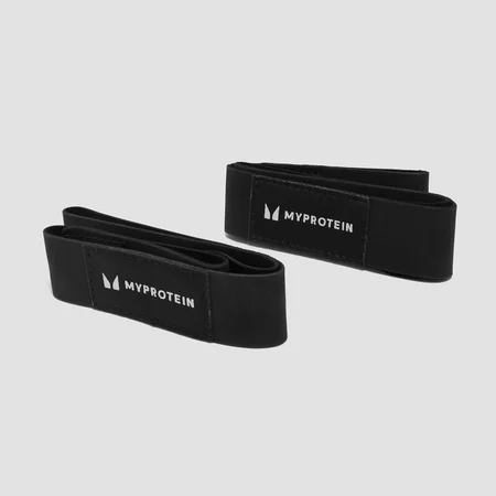 Myprotein Zughilfen – Lifting Straps – Schwarz