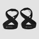 Myprotein Achter-Form Zughilfen – Lifting Straps – Schwarz