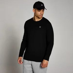 MP Herren Rest Day Langarmshirt — Schwarz - Size XXS