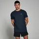 MP Herren Performance Kurzarm-T-Shirt – Navy meliert