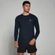 MP Herren Performance Langarmshirt – Navy meliert