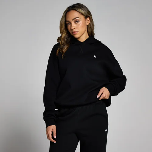 MP Damen Basics Oversize-Kapuzenpulli – Schwarz
