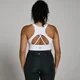 MP Damen Power Longline Sport-BH — Weiß